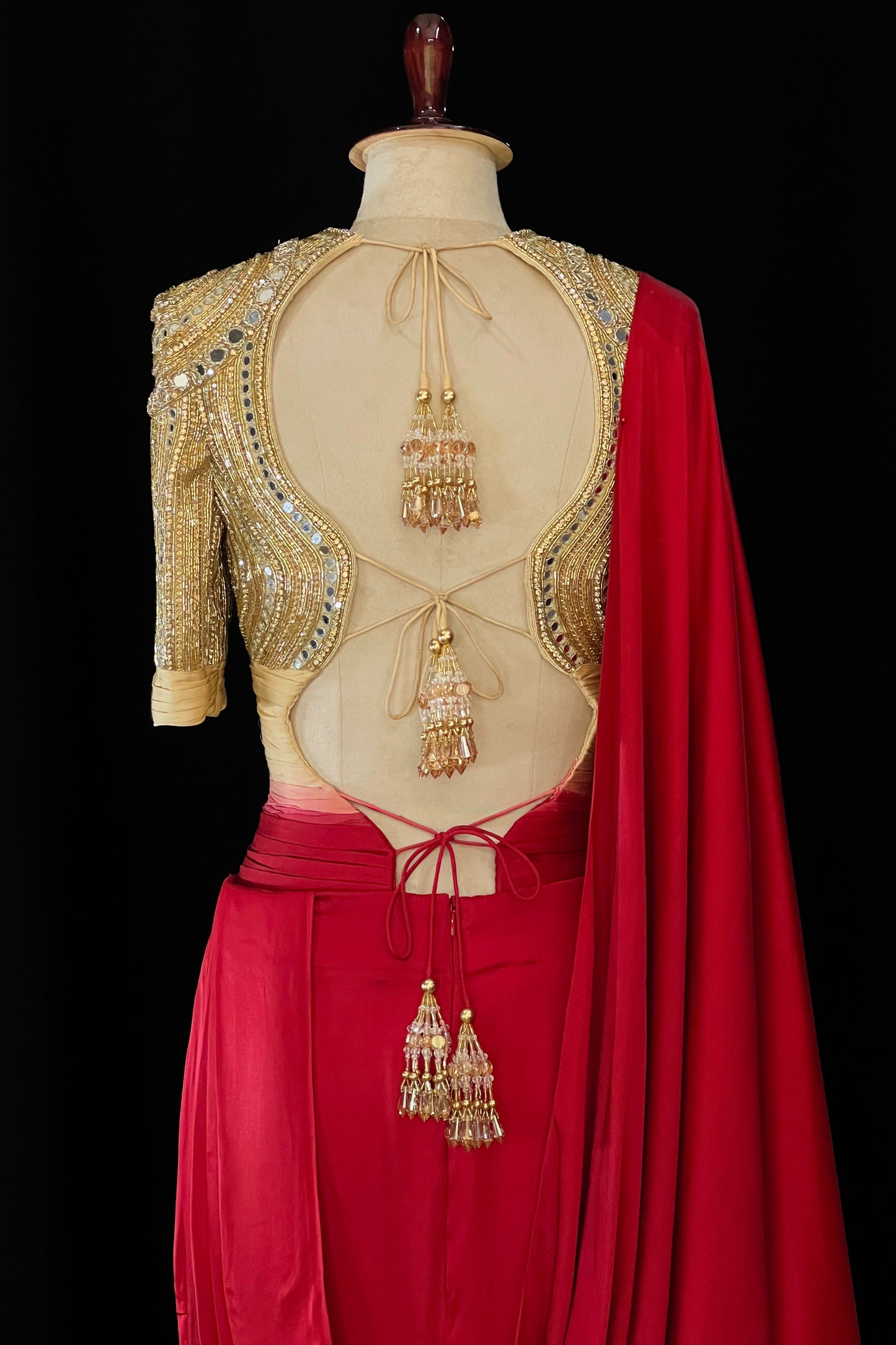 Golden Hour Pre-Stitched Saree