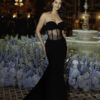 DISHA PATANI IN OUR BLACK CORSET GOWN SET